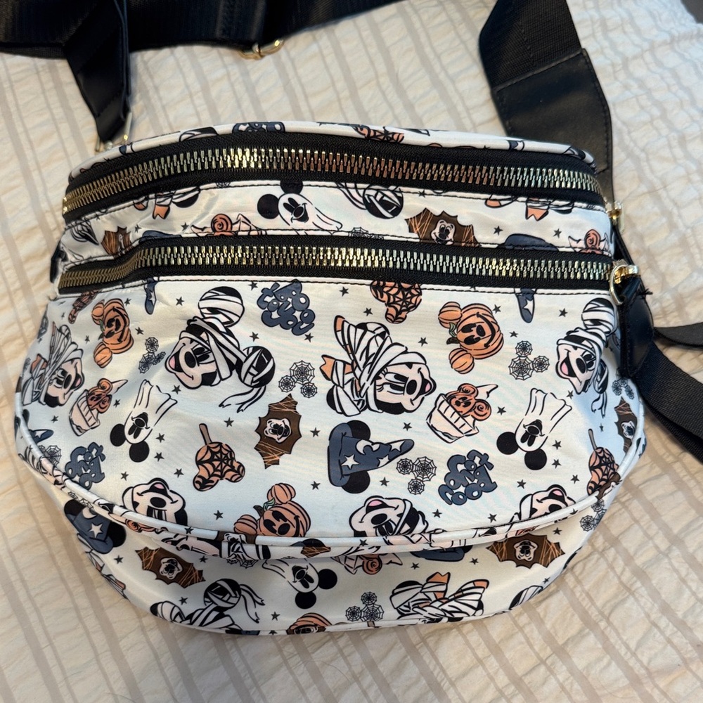 Minnie and Mickey crossbody belt bag